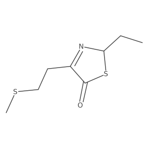 5(2H)-Thiazolone, 2-ethyl-4-[2-(methylthio)ethyl]-结构式