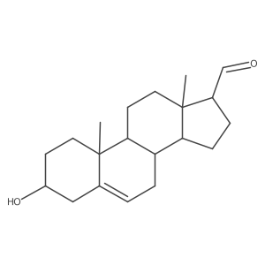 (3S,8S,9S,10R,13S,14S,17S)-3-hydroxy-10,13-dimethyl-2,3,4,7,8,9,11,12,14,15,16,17-dodecahydro-1H-cyclopenta[a]phenanthrene-17-carbaldehyde Structure
