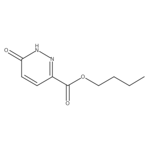 Butyl 6-oxo-1,6-dihydropyridazine-3-carboxylate Structure