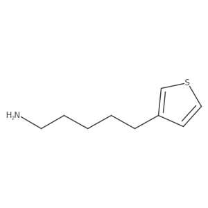 5-(Thiophen-3-yl)pentan-1-amine Structure