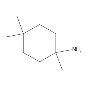 1,4,4-Trimethylcyclohexan-1-amine结构式