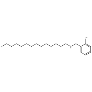 2-[(Tetradecylamino)methyl]phenol Structure