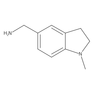 (1-methyl-2,3-dihydro-1H-indol-5-yl)methanamine结构式