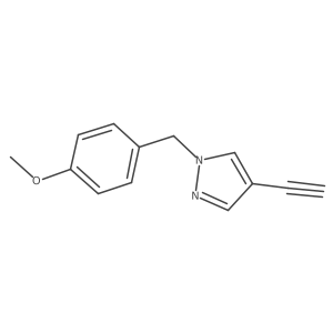 4-Ethynyl-1-(4-methoxybenzyl)-1H-pyrazole Structure