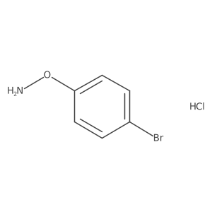 O-(4-bromophenyl)hydroxylamine hydrochloride结构式