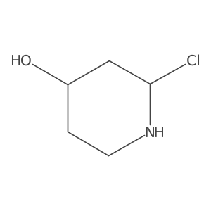 4-Piperidinol, 2-chloro-结构式