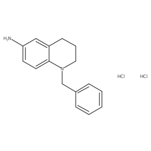 1-Benzyl-1,2,3,4-tetrahydroquinolin-6-amine dihydrochloride Structure