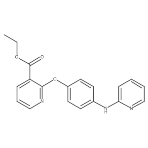 Ethyl 2-(4-(pyridin-2-ylamino)phenoxy)nicotinate结构式
