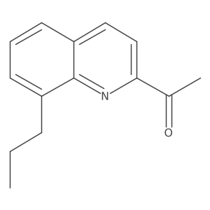 1-(8-Propylquinolin-2-yl)ethanone结构式