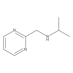 (Propan-2-YL)(pyrimidin-2-ylmethyl)amine Structure