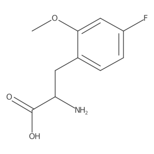 (R)-2-Amino-3-(4-fluoro-2-methoxyphenyl)propanoic acid Structure