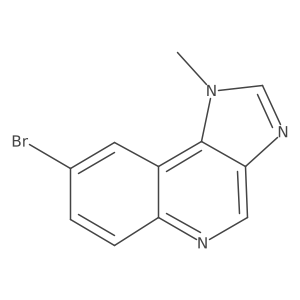 8-bromo-1-methyl-1H-imidazo[4,5-c]quinoline Structure