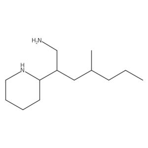 4-Methyl-2-(piperidin-2-yl)heptan-1-amine Structure