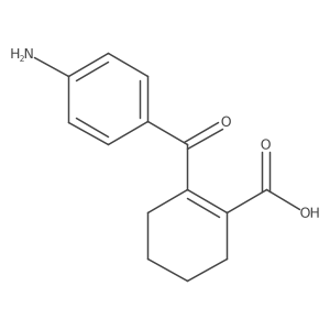 2-(4-Amino-benzoyl)-cyclohex-1-enecarboxylic acid Structure