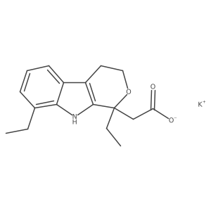 Etodolac potassium Structure