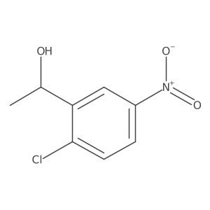 1-(2-Chloro-5-nitrophenyl)ethanol结构式