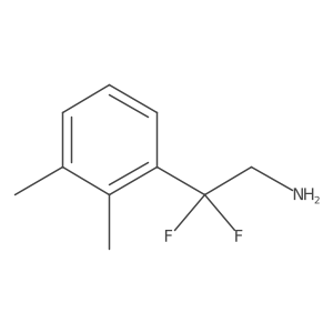 2-(2,3-Dimethylphenyl)-2,2-difluoroethan-1-amine Structure