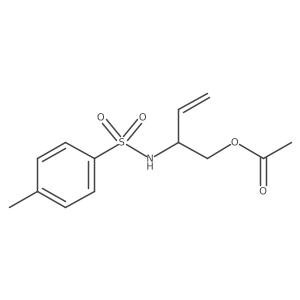 Benzenesulfonamide, N-[1-[(acetyloxy)methyl]-2-propen-1-yl]-4-methyl- Structure