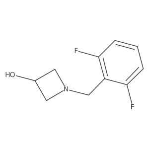 1-(2,6-Difluorobenzyl)azetidin-3-ol Structure
