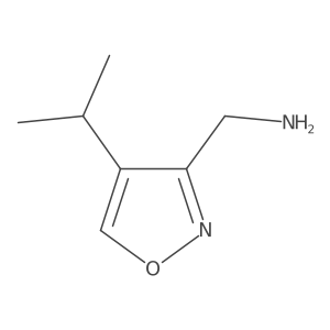 CC(C)C=1C(=Noc1)CN结构式