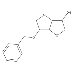 6-(Benzyloxy)hexahydrofuro[3,2-b]furan-3-ol Structure