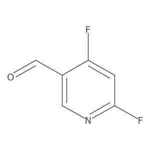 4,6-Difluoronicotinaldehyde Structure