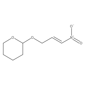 2-{[(2E)-3-Nitroprop-2-EN-1-YL]oxy}oxane Structure