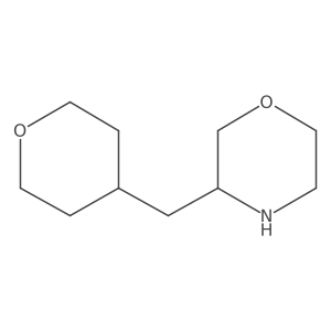3-[(Oxan-4-yl)methyl]morpholine Structure