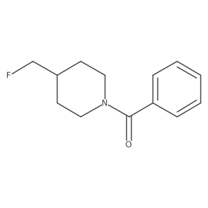 1-Benzoyl-4-(fluoromethyl)piperidine结构式
