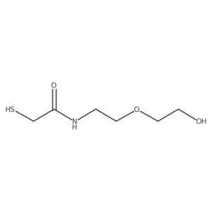 N-[2-(2-Hydroxyethoxy)ethyl]-2-mercaptoacetamide Structure