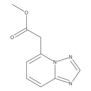 Methyl 2-{[1,2,4]triazolo[1,5-a]pyridin-5-yl}acetate Structure