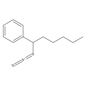 (1-Azidohexyl)benzene Structure