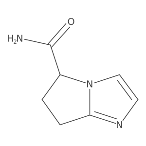 6,7-Dihydro-5H-pyrrolo[1,2-A]imidazole-5-carboxamide结构式