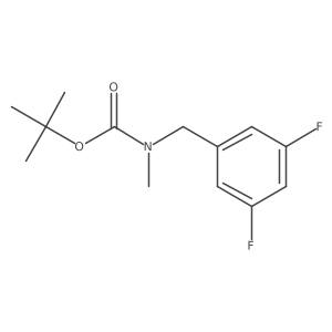 Tert-butyl (3,5-difluorobenzyl)(methyl)carbamate Structure