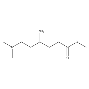 Methyl 4-amino-6-(dimethylamino)hexanoate Structure