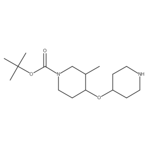 Tert-butyl 3-methyl-4-(piperidin-4-yloxy)piperidine-1-carboxylate Structure