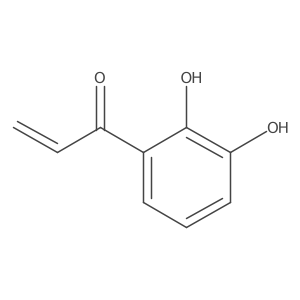 1-(2,3-Dihydroxyphenyl)prop-2-en-1-one结构式