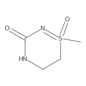 1-Methyl-1-oxo-1lambda6-thia-2,4-diazacyclohexen-3-one结构式