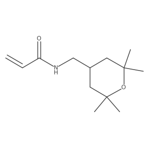 N-[(2,2,6,6-tetramethyloxan-4-yl)methyl]prop-2-enamide结构式