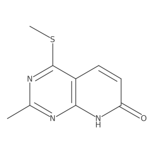 CSc1nc(C)nc2[nH]c(=O)ccc12结构式