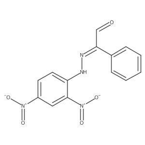 I+/--[2-(2,4-Dinitrophenyl)hydrazinylidene]benzeneacetaldehyde结构式
