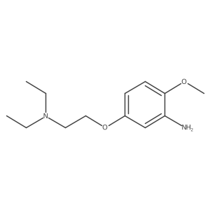 5-(2-(Diethylamino)ethoxy)-2-methoxybenzenamine Structure