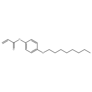 4-(Octyloxy)phenyl 2-propenoate结构式