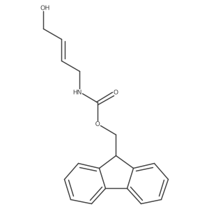(9H-Fluoren-9-YL)methyl N-(4-hydroxybut-2-EN-1-YL)carbamate Structure