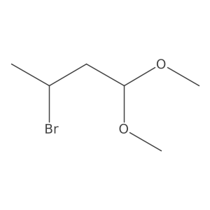 3-Bromo-1,1-dimethoxybutane结构式