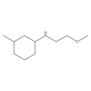 N-(2-methoxyethyl)-3-methylcyclohexan-1-amine Structure