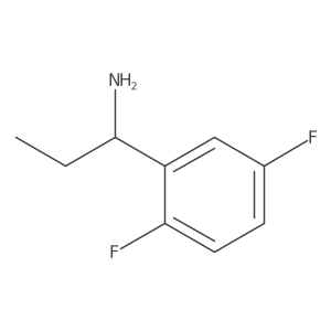 1-(2,5-Difluorophenyl)propan-1-amine Structure