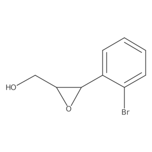 (3-(2-Bromophenyl)oxiran-2-yl)methanol结构式
