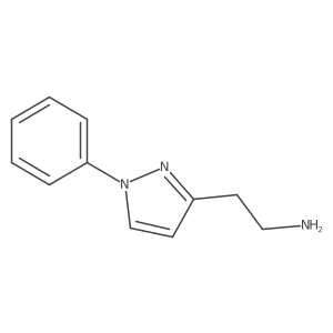 2-(1-phenyl-1H-pyrazol-3-yl)ethan-1-amine Structure