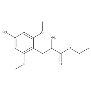 2,6-Dimethoxy-L-tyrosine ethyl ester Structure
